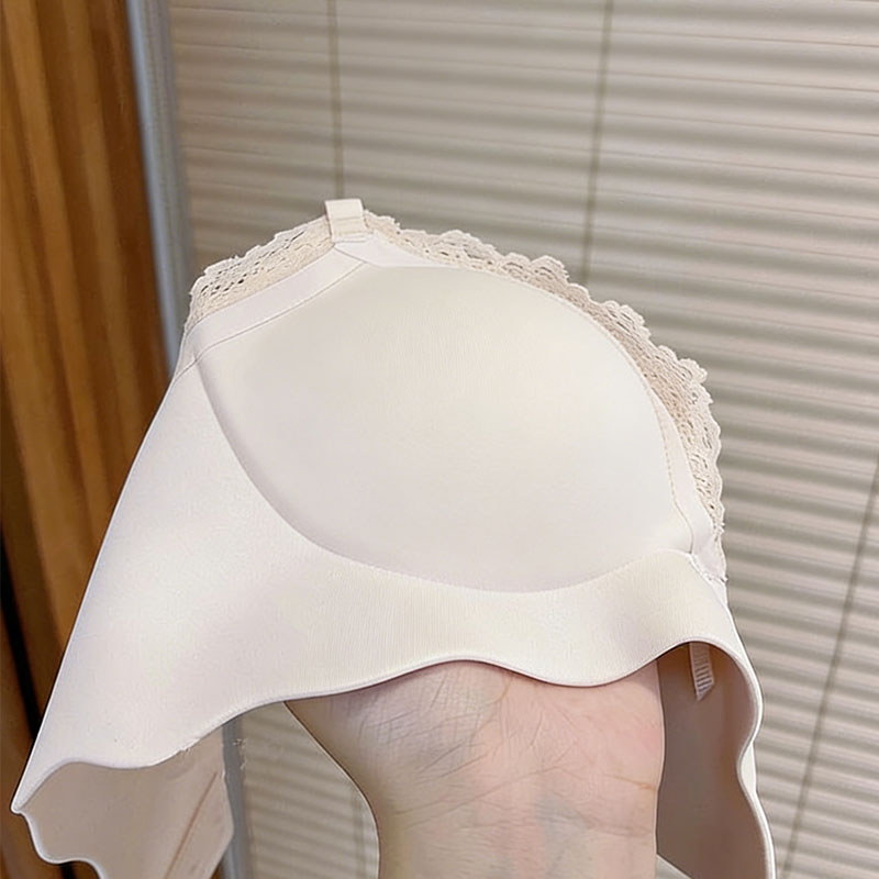 ブラセットブラジャー＆ショーツノンワイヤー通気性大人｜ブラックの商品イメージ