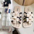 INS人気沸騰ファッション花柄サンダル｜履きやすいシューズ｜ブラックの商品イメージ