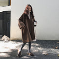 ウール調コート｜ブラウンの商品イメージ