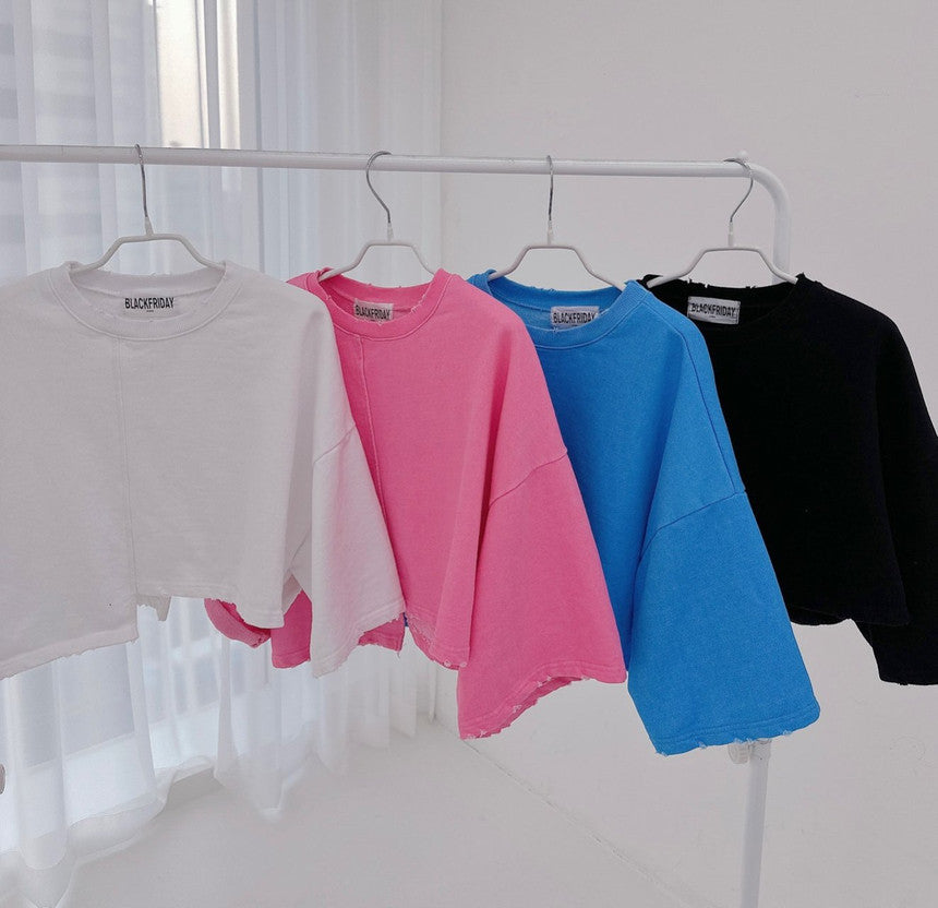 不規則ダメージデザインTシャツ｜トップスの商品イメージ