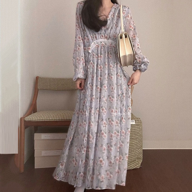 花柄マキシワンピース｜ワンピースの商品イメージ