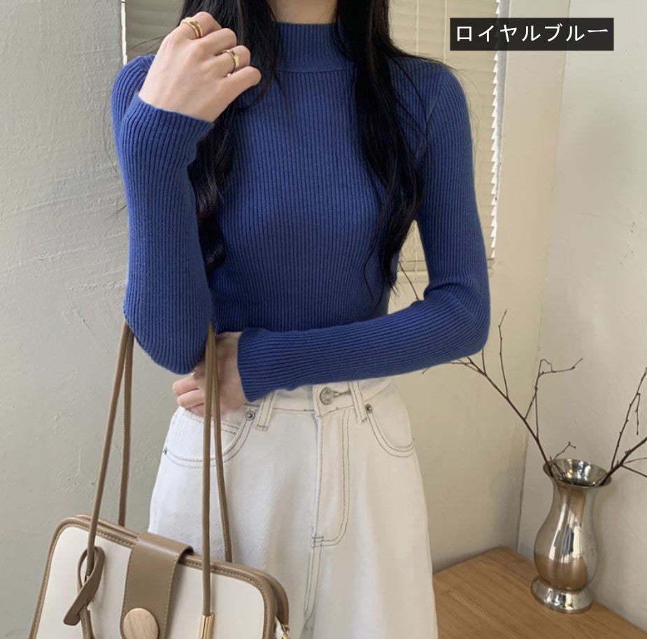 無地ニット｜トップスの商品イメージ
